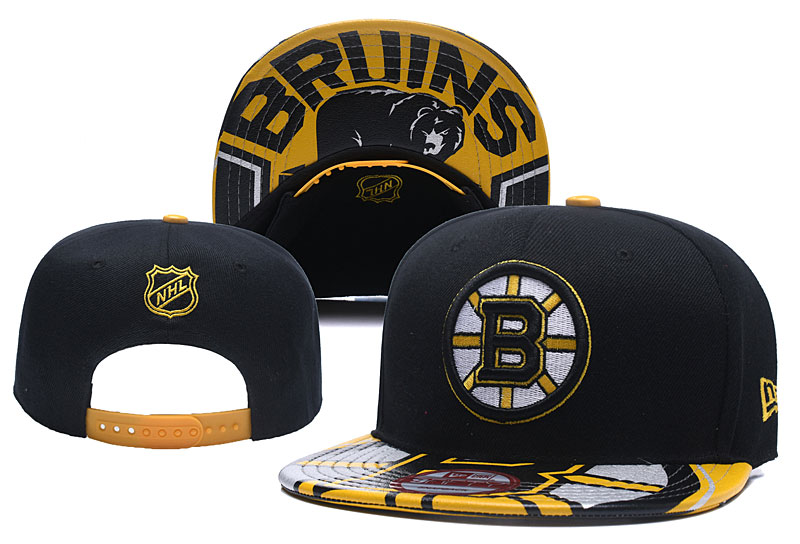Boston Bruins Stitched Snapback Hats 001